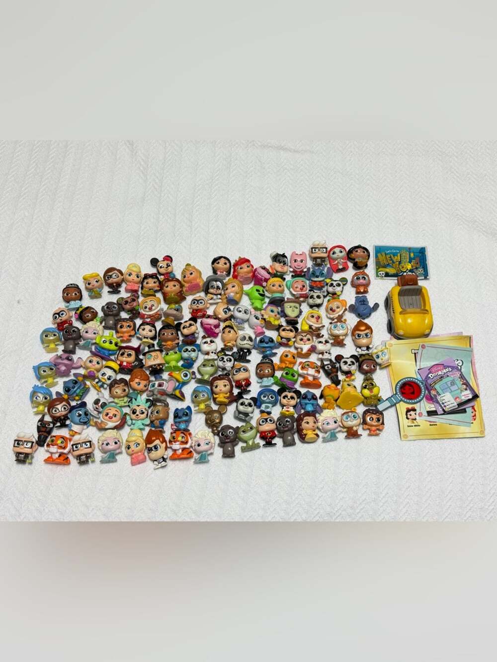 Disney Doorables Huge Lot 117+ with accessories and sets